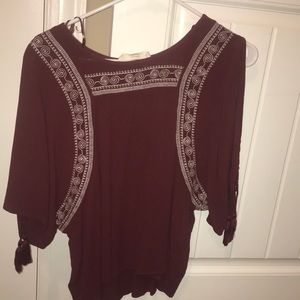 Junior size small shirt